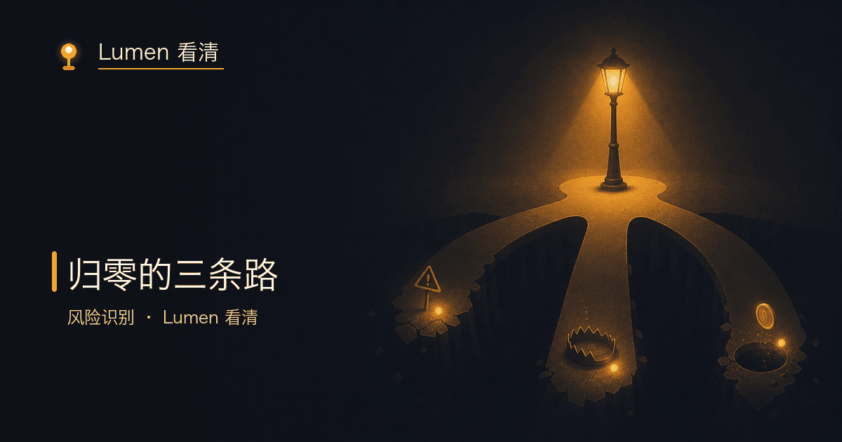 让新手归零的三条路:杠杆、合约、山寨币示意图